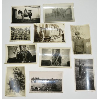 Valokuvia saksalaisesta sotilasta Wehrmacht Supply Company -yrityksestä. Espenlaub militaria